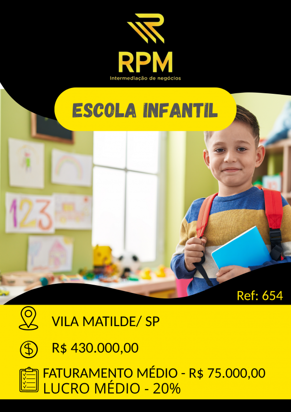 ESCOLA INFANTIL NA VILA MATILDE/SP