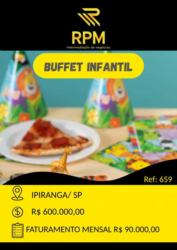 BUFFET INFANTIL NO IPIRANGA/SP