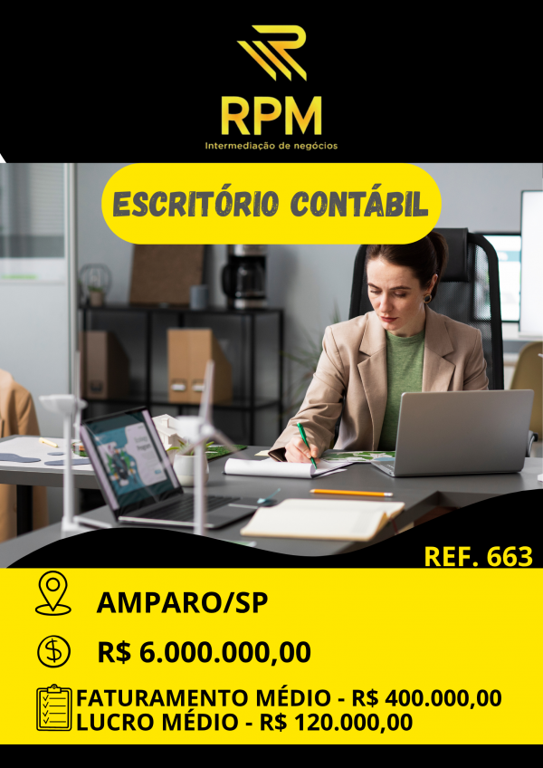 ESCRITÓRIO CONTÁBIL EM AMPARO/SP