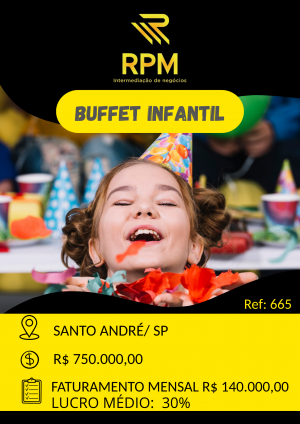 BUFFET INFANTIL EM SANTO ANDRÉ/SP