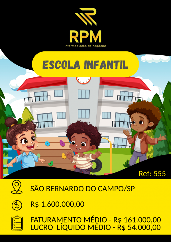 ESCOLA DE EDUCAÇÃO INFANTIL EM SÃO BERNARDO DO CAMPO/SP