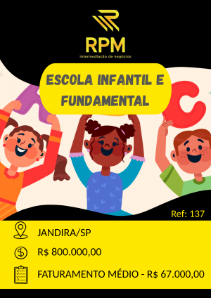 ESCOLA DE EDUCAÇÃO INFANTIL E FUNDAMENTAL EM JANDIRA/SP