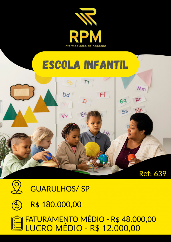 ESCOLA DE EDUCAÇÃO INFANTIL EM GUARULHOS/SP