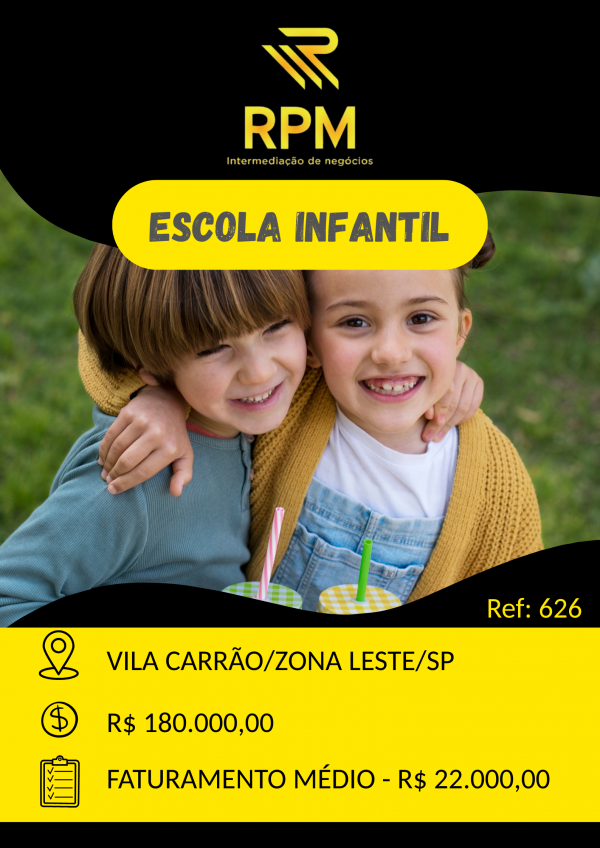 ESCOLA DE EDUCAÇÃO INFANTIL NA VILA CARRÃO/SP