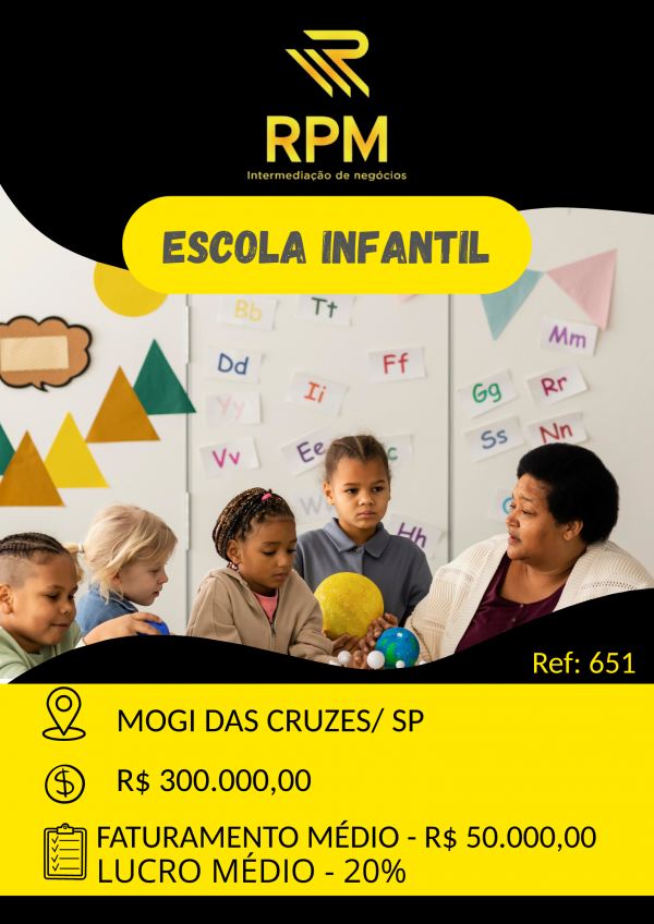 ESCOLA DE EDUCAÇÃO INFANTIL EM MOGI DAS CRUZES/SP