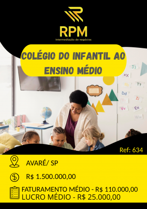 COLÉGIO DO INFANTIL AO ENSINO MÉDIO 