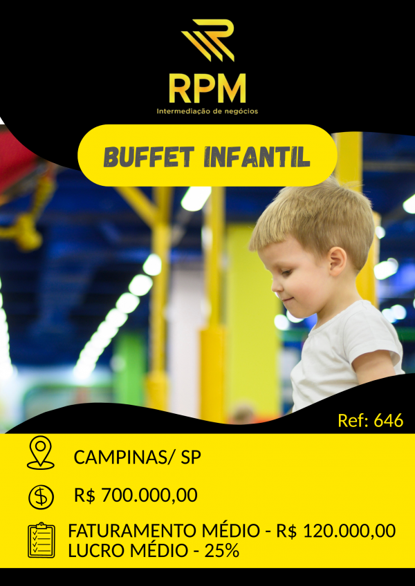 BUFFET INFANTIL EM CAMPINAS/SP