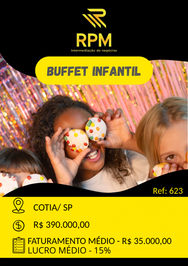 BUFFET INFANTIL EM COTIA/SP