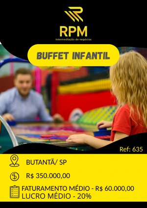 BUFFET INFANTIL NO BUTANTÃ/SP