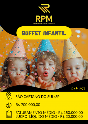 BUFFET INFANTIL EM SÃO CAETANO DO SUL/SP