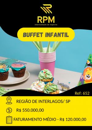 BUFFET INFANTIL EM INTERLAGOS/SP