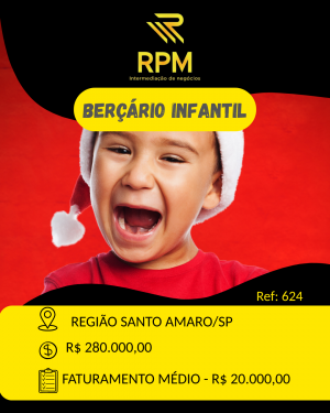 EDUCAÇÃO INFANTIL BERÇÁRIO EM SANTO AMARO/SP
