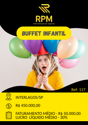 BUFFET INFANTIL EM INTERLAGOS/SP