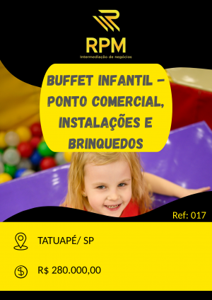 BUFFET INFANTIL NO TATUAPÉ/SP